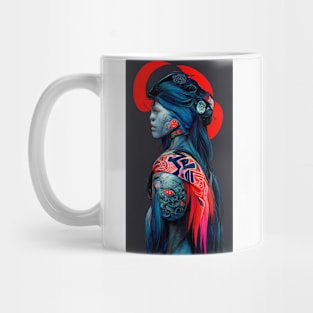 Future Human - 061 - Tribeswoman Mug